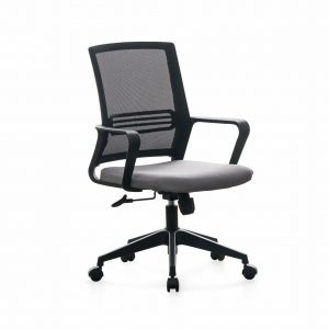 Silla Operativa Giratoria Gris